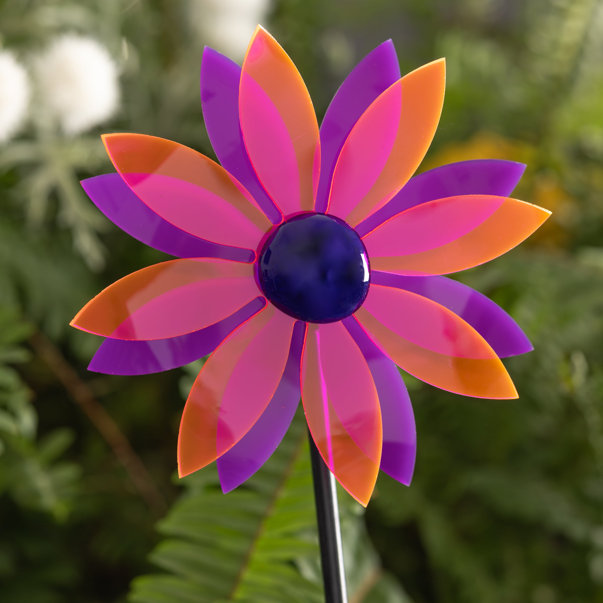 Dynamic Acrylic Garden Pinwheels | Glowing Creation