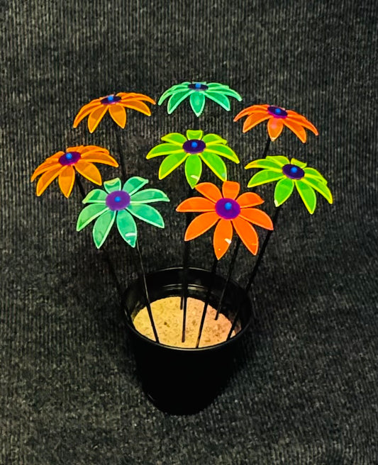 PVC Flower Pot Display (Wholesale)