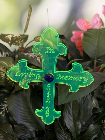 Cross Memorial (Custom Engraved) (Wholesale)