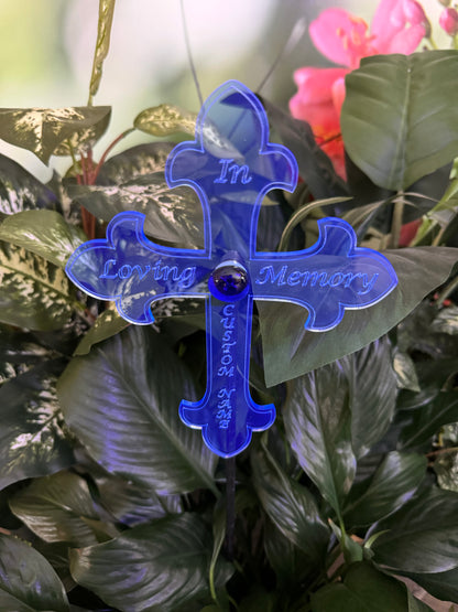 Cross Memorial (Custom Engraved) (Wholesale)