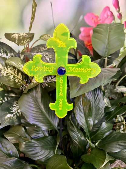 Cross Memorial (Custom Engraved) (Wholesale)