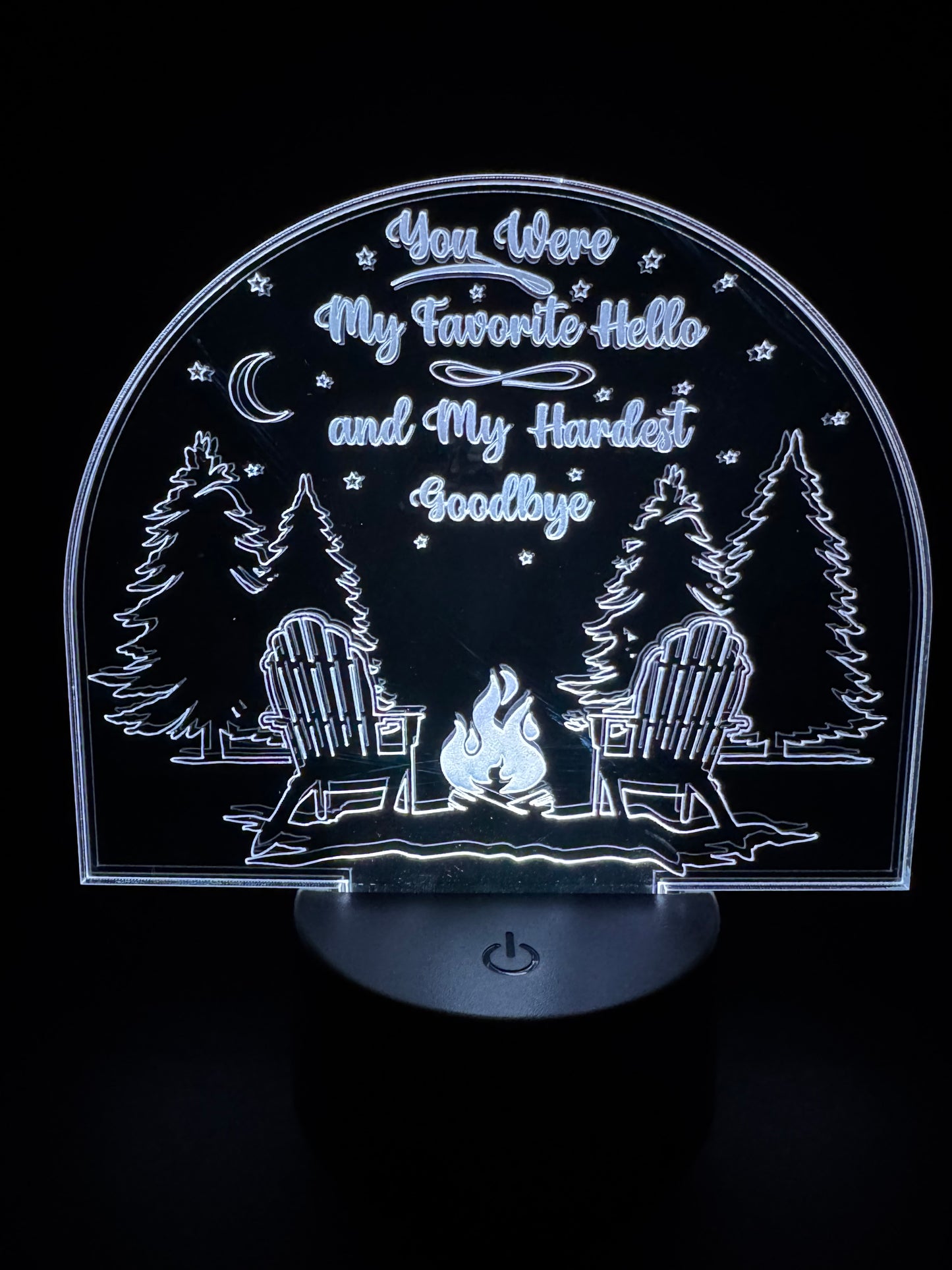 You Were My Favorite Hello and My Hardest Goodbye (Display)