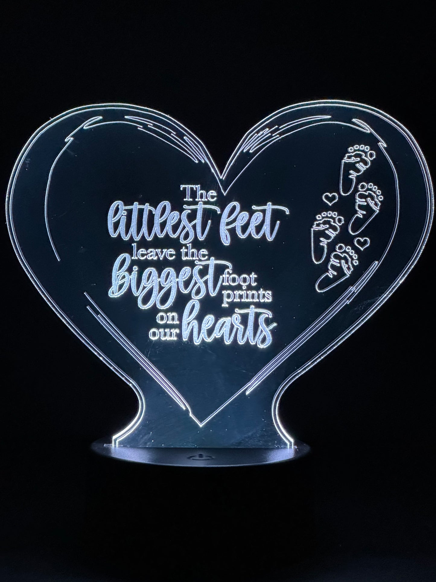 The Littlest Feet Leave the Biggest Footprints on Our Hearts (Wholesale)