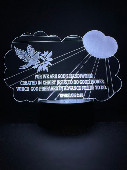 For We Are God’s Handiwork, Created in Christ Jesus to Do Good Works, Which God Prepared in Advance for Us to Do. (Display)